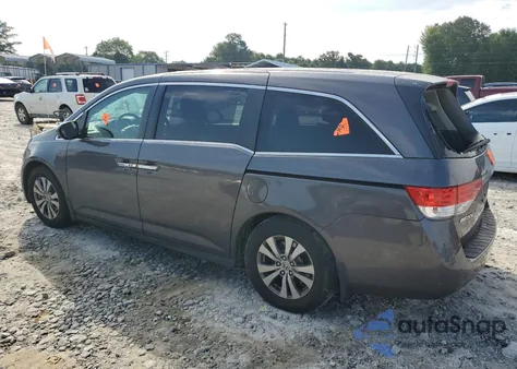 2014 Honda Odyssey Ex from USA, damaged, VIN 5FNRL5H42EB094801